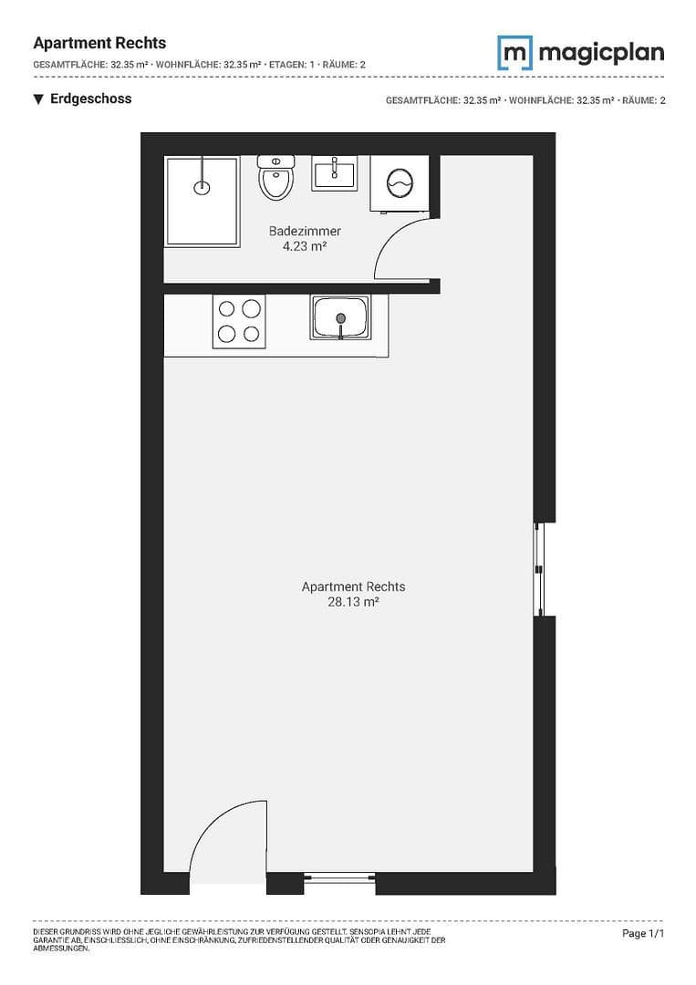 1 bedroom flat to rent, 29 m², Martin-Luther-Straße, Stuttgart, Baden-Württemberg 1 bedroom flat to rent, 29 m², Martin-Luther-Straße, Stuttgart, Baden-Württemberg