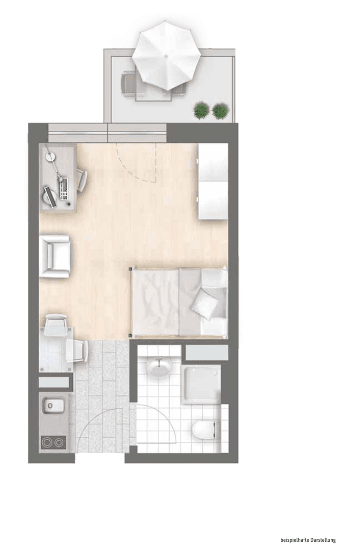 1 bedroom flat for sale, 25 m², Berlin, Berlin 1 bedroom flat for sale, 25 m², Berlin, Berlin