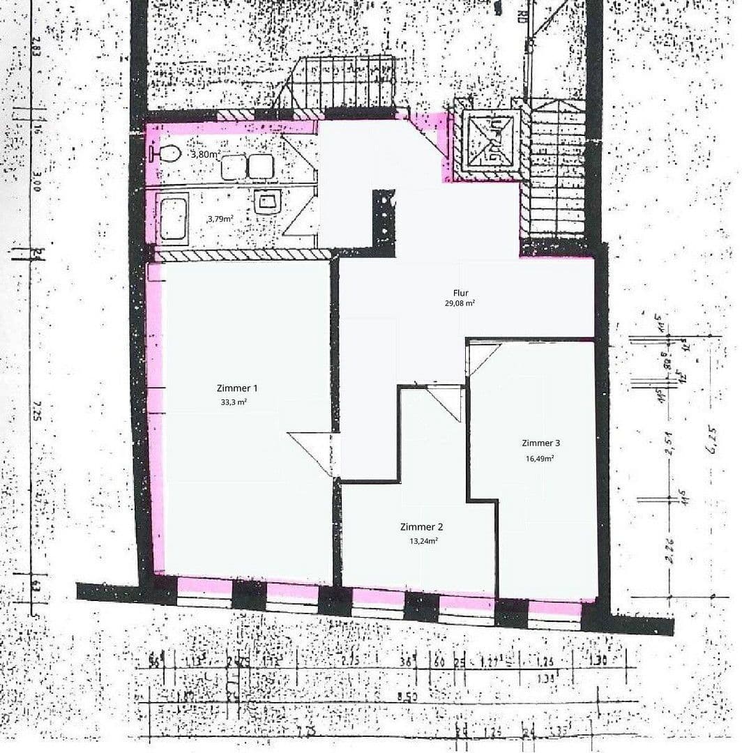 3 bedroom flat to rent, 98 m², Altstadt 107, Landshut, Bavaria 3 bedroom flat to rent, 98 m², Altstadt 107, Landshut, Bavaria
