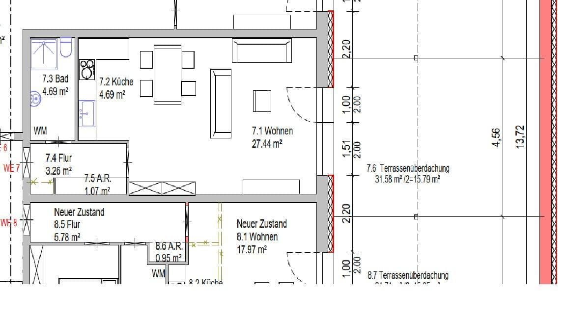 1 bedroom flat to rent, 53 m², Dorfstr. 22, Schacht-Audorf, Schleswig-Holstein 1 bedroom flat to rent, 53 m², Dorfstr. 22, Schacht-Audorf, Schleswig-Holstein