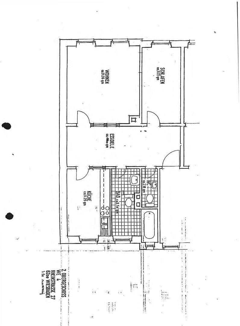 2 bedroom flat for sale, 74 m², Rheinstaße 27, Wiesbaden, Hesse 2 bedroom flat for sale, 74 m², Rheinstaße 27, Wiesbaden, Hesse