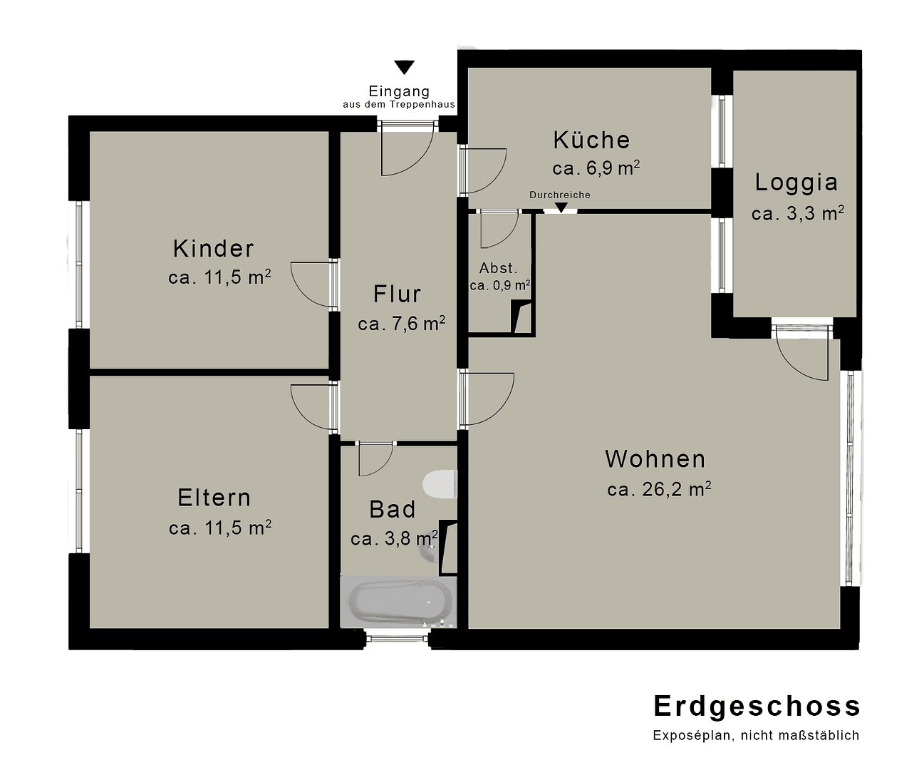 3 bedroom flat for sale, 70 m², Bremen, Bremen 3 bedroom flat for sale, 70 m², Bremen, Bremen
