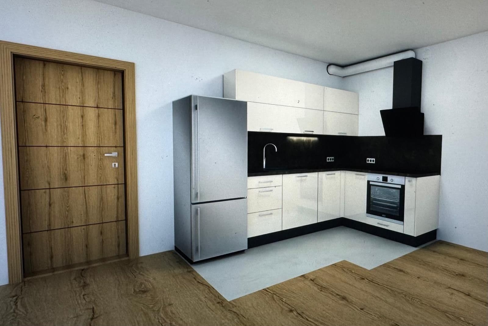 1 bedroom with open-plan kitchen flat to rent, 44 m², Miloše Havla, Prague, Prague 1 bedroom with open-plan kitchen flat to rent, 44 m², Miloše Havla, Prague, Prague