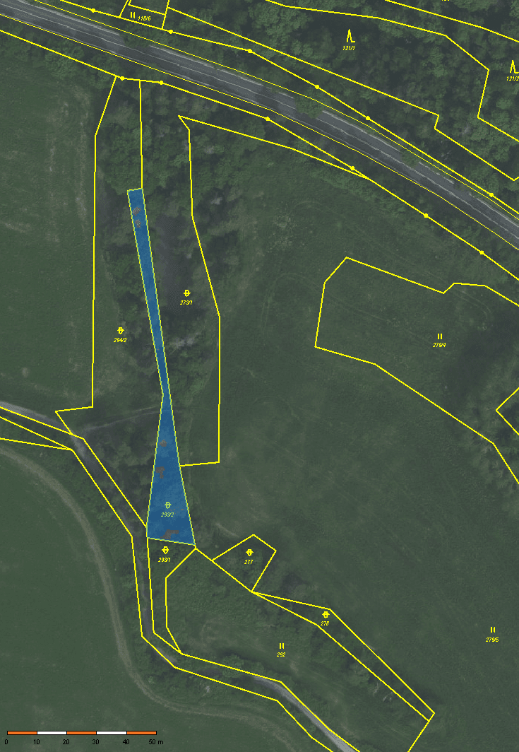 plot for sale, 3,112 m², Obory, Středočeský Region plot for sale, 3,112 m², Obory, Středočeský Region