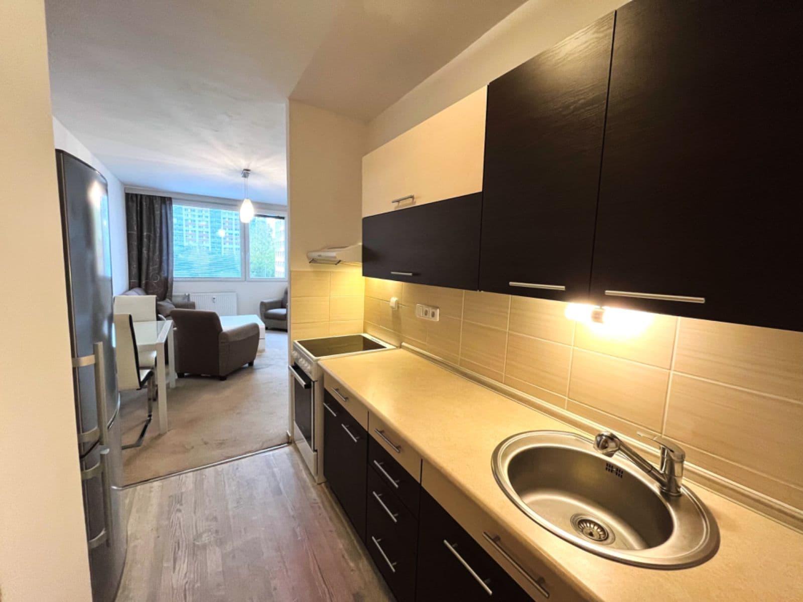 2 bedroom with open-plan kitchen flat to rent, 57 m², Radomská, Prague, Prague 2 bedroom with open-plan kitchen flat to rent, 57 m², Radomská, Prague, Prague