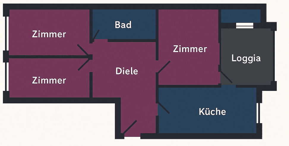 2 bedroom with open-plan kitchen flat for sale, 90 m², Neue Promenade, 7, Berlin, Berlin 2 bedroom with open-plan kitchen flat for sale, 90 m², Neue Promenade, 7, Berlin, Berlin
