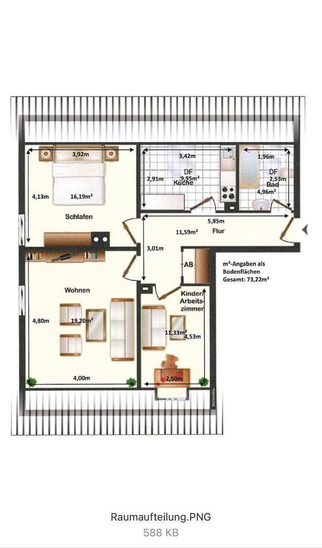 3 bedroom flat for sale, 73 m², Feucht, Bavaria 3 bedroom flat for sale, 73 m², Feucht, Bavaria