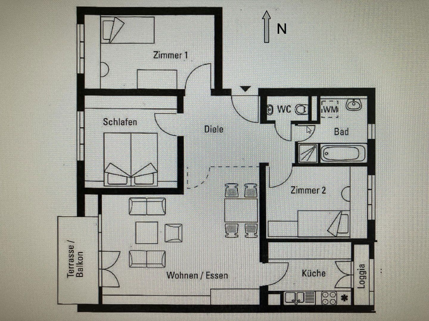 4 bedroom flat to rent, 89 m², Stuttgart, Baden-Württemberg 4 bedroom flat to rent, 89 m², Stuttgart, Baden-Württemberg