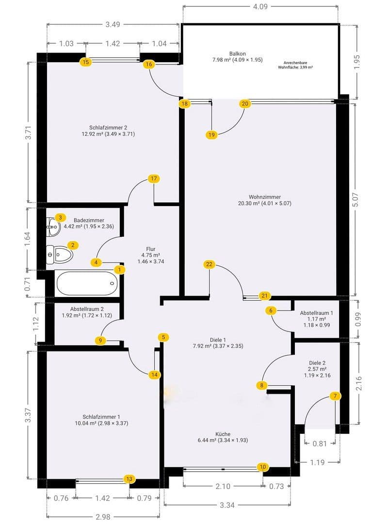 3 bedroom flat for sale, 77 m², Achim, Lower Saxony 3 bedroom flat for sale, 77 m², Achim, Lower Saxony