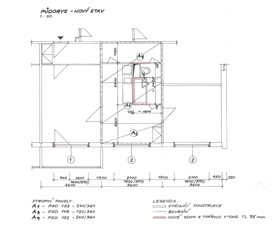 2 bedroom flat for sale, 52 m², U Tenisu, Přerov, Olomoucký Region 2 bedroom flat for sale, 52 m², U Tenisu, Přerov, Olomoucký Region