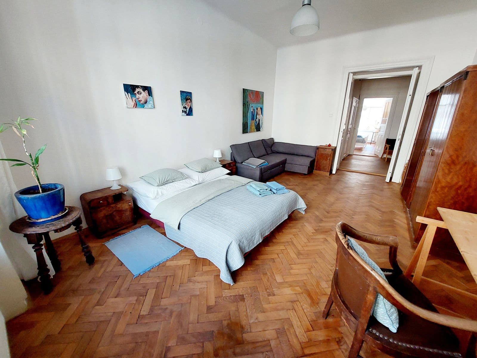 flat to rent, 84 m², Mánesova, Prague, Prague flat to rent, 84 m², Mánesova, Prague, Prague