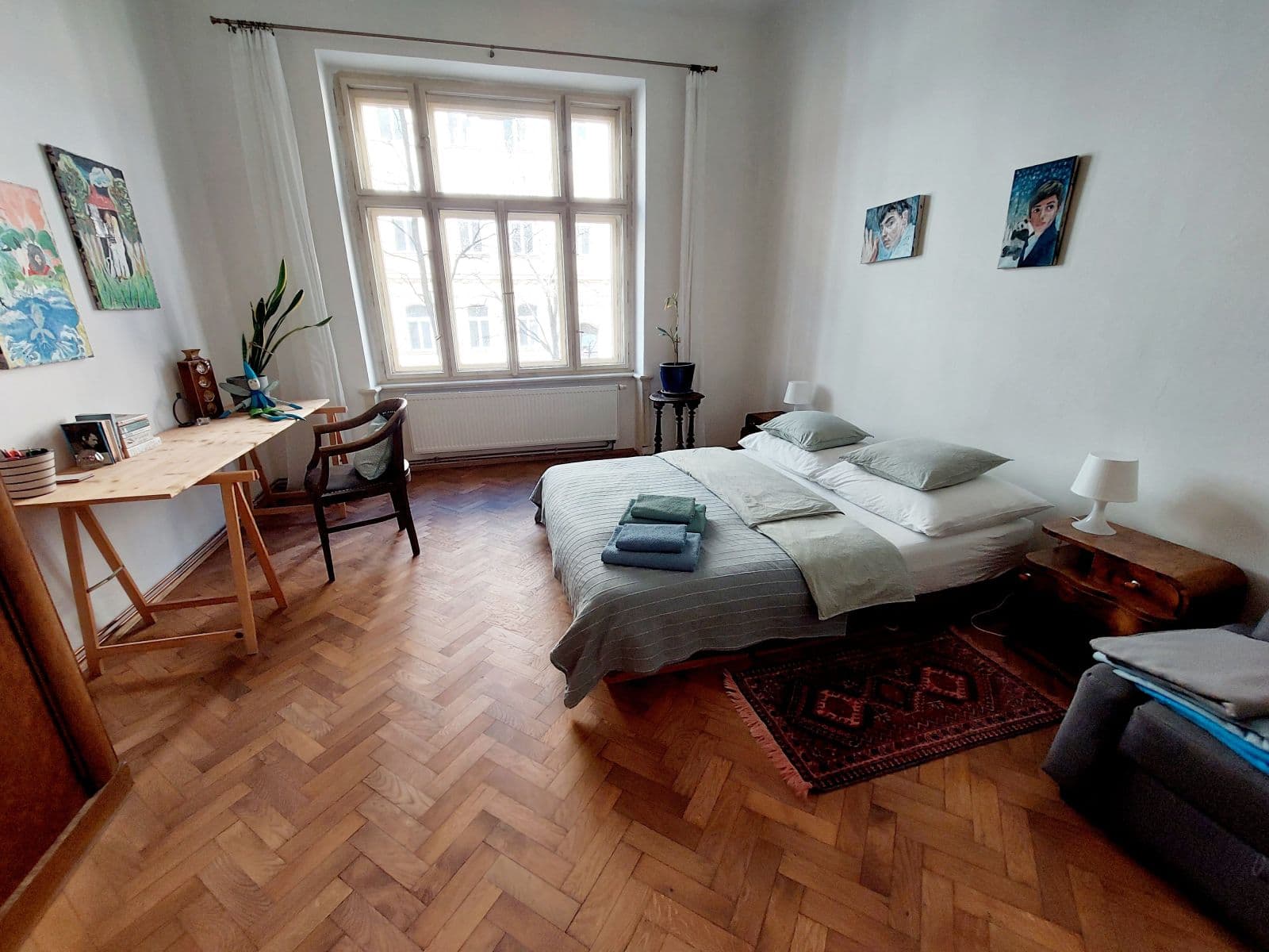 flat to rent, 84 m², Mánesova, Prague, Prague flat to rent, 84 m², Mánesova, Prague, Prague