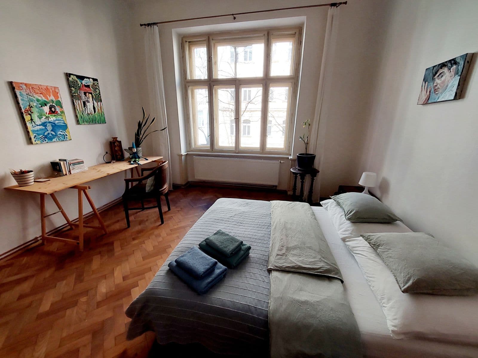 flat to rent, 84 m², Mánesova, Prague, Prague flat to rent, 84 m², Mánesova, Prague, Prague