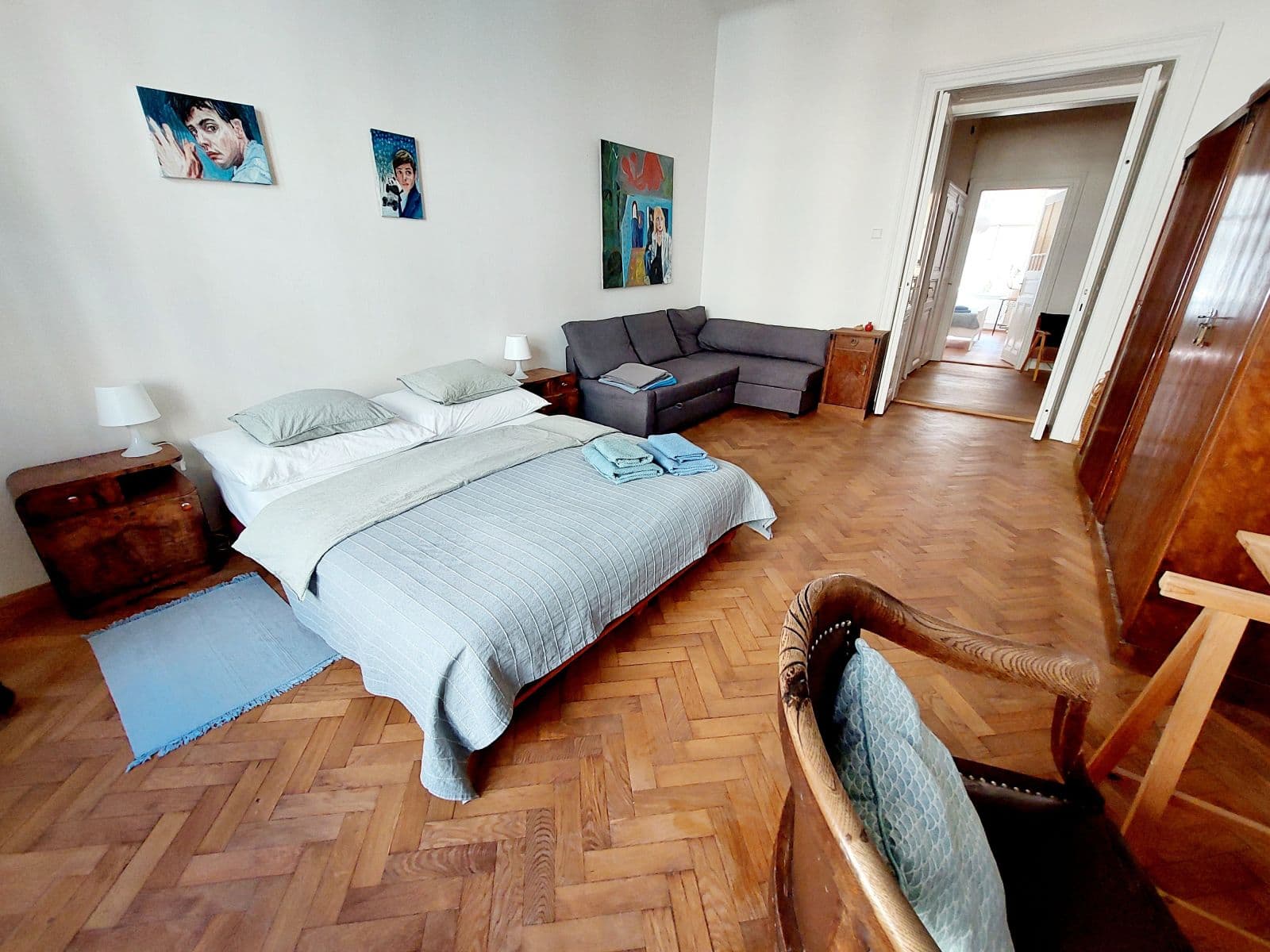 flat to rent, 84 m², Mánesova, Prague, Prague flat to rent, 84 m², Mánesova, Prague, Prague