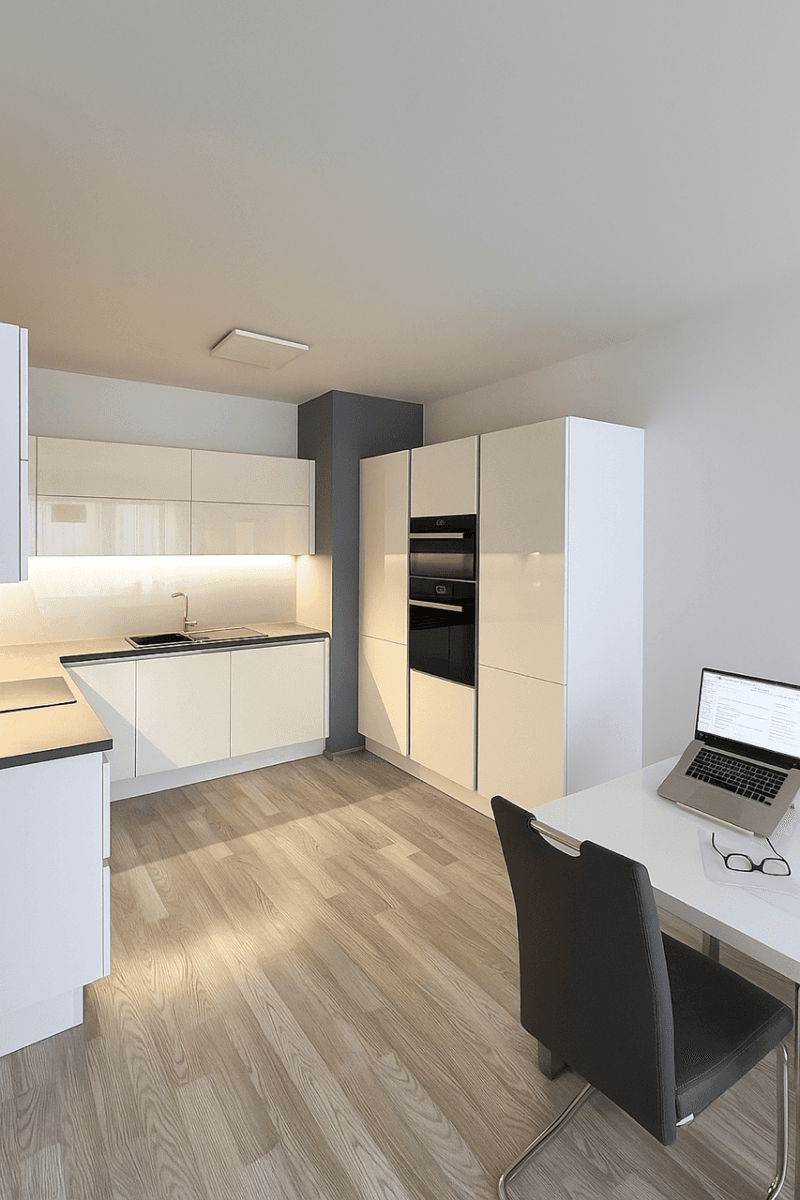 1 bedroom with open-plan kitchen flat to rent, 61 m², Hlučkova, Prague, Prague 1 bedroom with open-plan kitchen flat to rent, 61 m², Hlučkova, Prague, Prague