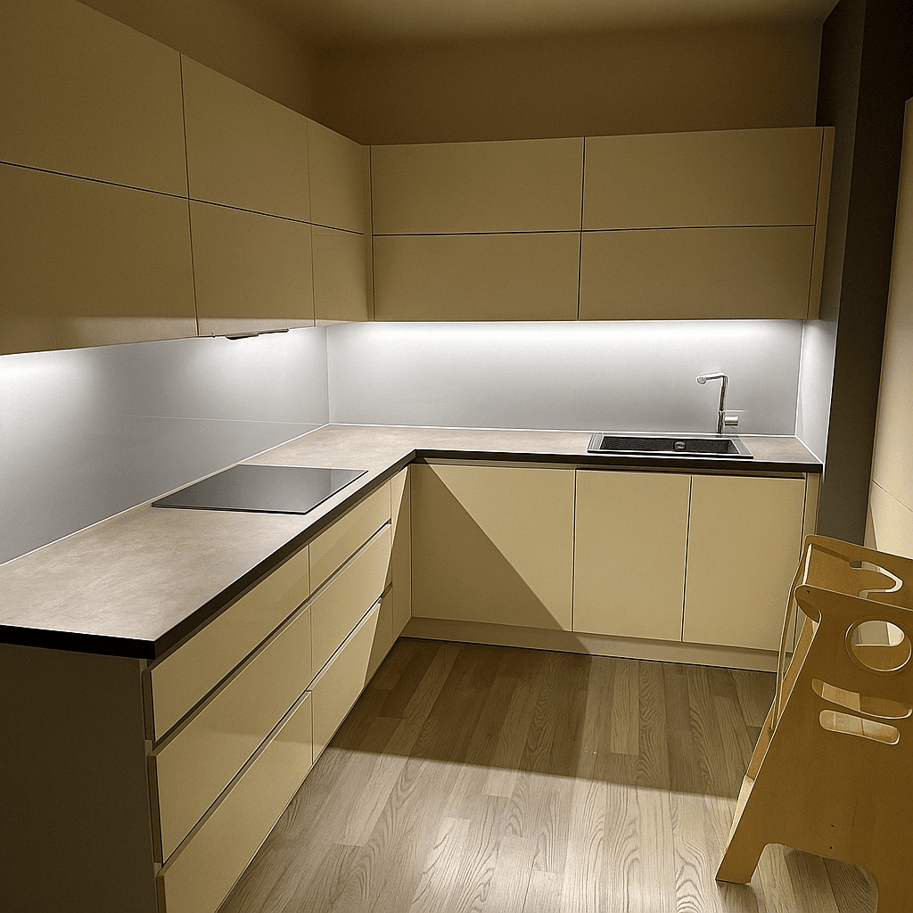 1 bedroom with open-plan kitchen flat to rent, 61 m², Hlučkova, Prague, Prague 1 bedroom with open-plan kitchen flat to rent, 61 m², Hlučkova, Prague, Prague