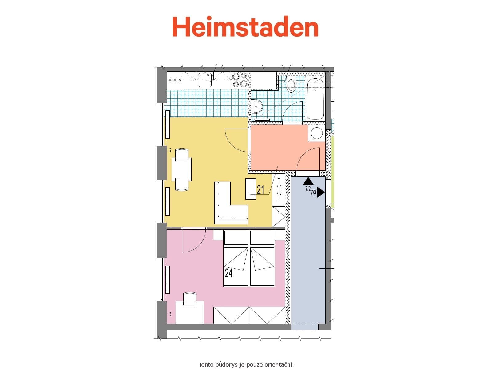 1 bedroom with open-plan kitchen flat to rent, 43 m², Zakladatelská, Karviná, Moravskoslezský Region 1 bedroom with open-plan kitchen flat to rent, 43 m², Zakladatelská, Karviná, Moravskoslezský Region