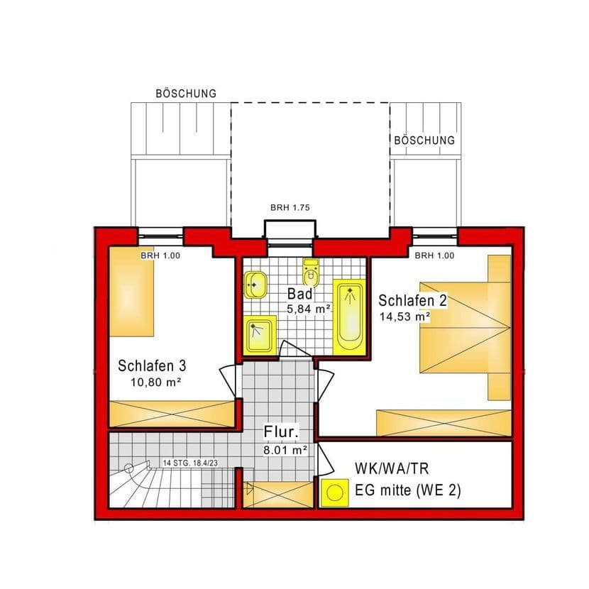 3 bedroom with open-plan kitchen flat to rent, 97 m², Hühnerheide 107, Dinslaken, North Rhine-Westphalia 3 bedroom with open-plan kitchen flat to rent, 97 m², Hühnerheide 107, Dinslaken, North Rhine-Westphalia