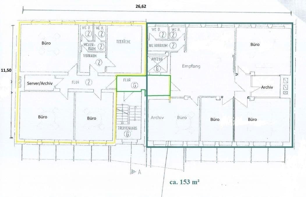 office to rent, 154 m², Huyssenallee 78-80, Essen, North Rhine-Westphalia office to rent, 154 m², Huyssenallee 78-80, Essen, North Rhine-Westphalia