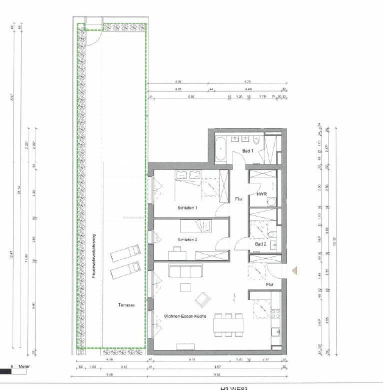 3 bedroom flat to rent, 127 m², Regattastr 51e, Berlin, Berlin 3 bedroom flat to rent, 127 m², Regattastr 51e, Berlin, Berlin
