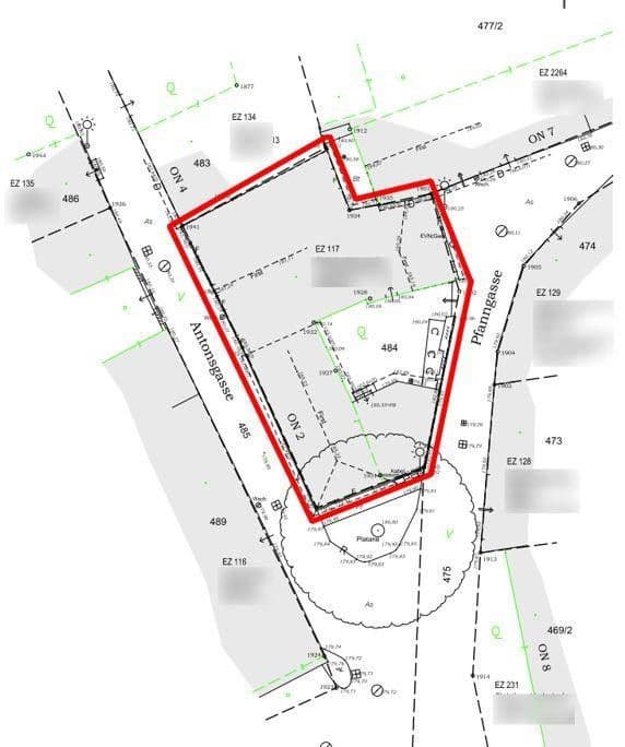 plot for sale, 231 m², Antonsgasse 2, Tulln an der Donau, Lower Austria plot for sale, 231 m², Antonsgasse 2, Tulln an der Donau, Lower Austria