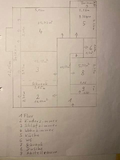 3 bedroom flat for sale, 85 m², Pfaffstr. 14, Karlsruhe, Baden-Württemberg 3 bedroom flat for sale, 85 m², Pfaffstr. 14, Karlsruhe, Baden-Württemberg
