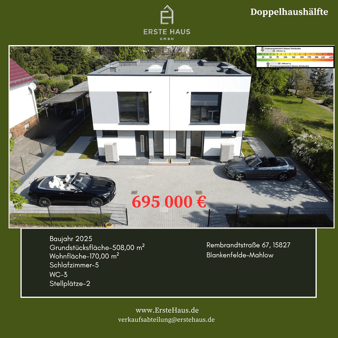 house for sale, 170 m², Rembrandtstraße 67, Blankenfelde-Mahlow, Brandenburg house for sale, 170 m², Rembrandtstraße 67, Blankenfelde-Mahlow, Brandenburg