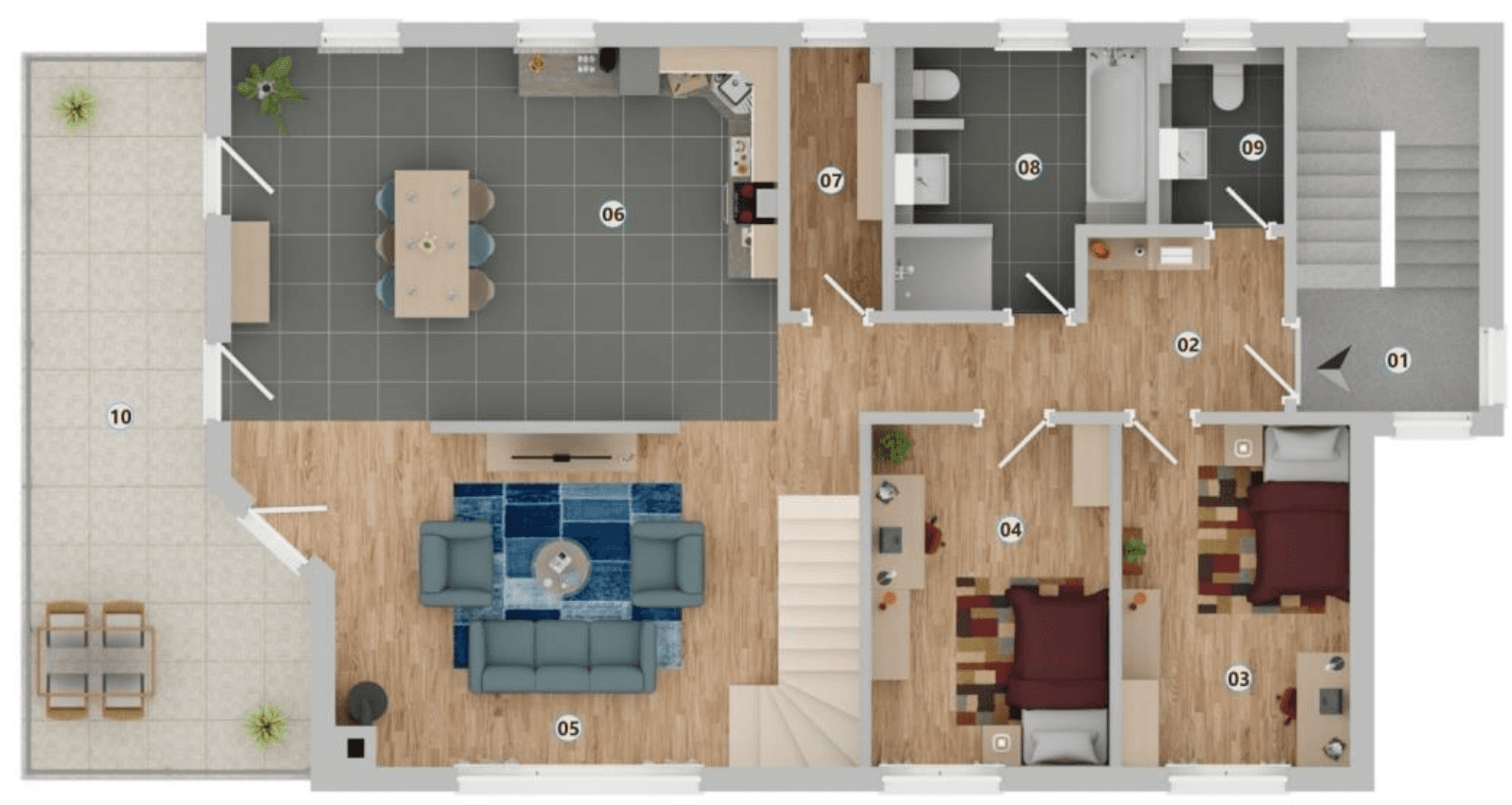 5 bedroom flat to rent, 185 m², Kieselbronner Straße 40, Pforzheim, Baden-Württemberg 5 bedroom flat to rent, 185 m², Kieselbronner Straße 40, Pforzheim, Baden-Württemberg