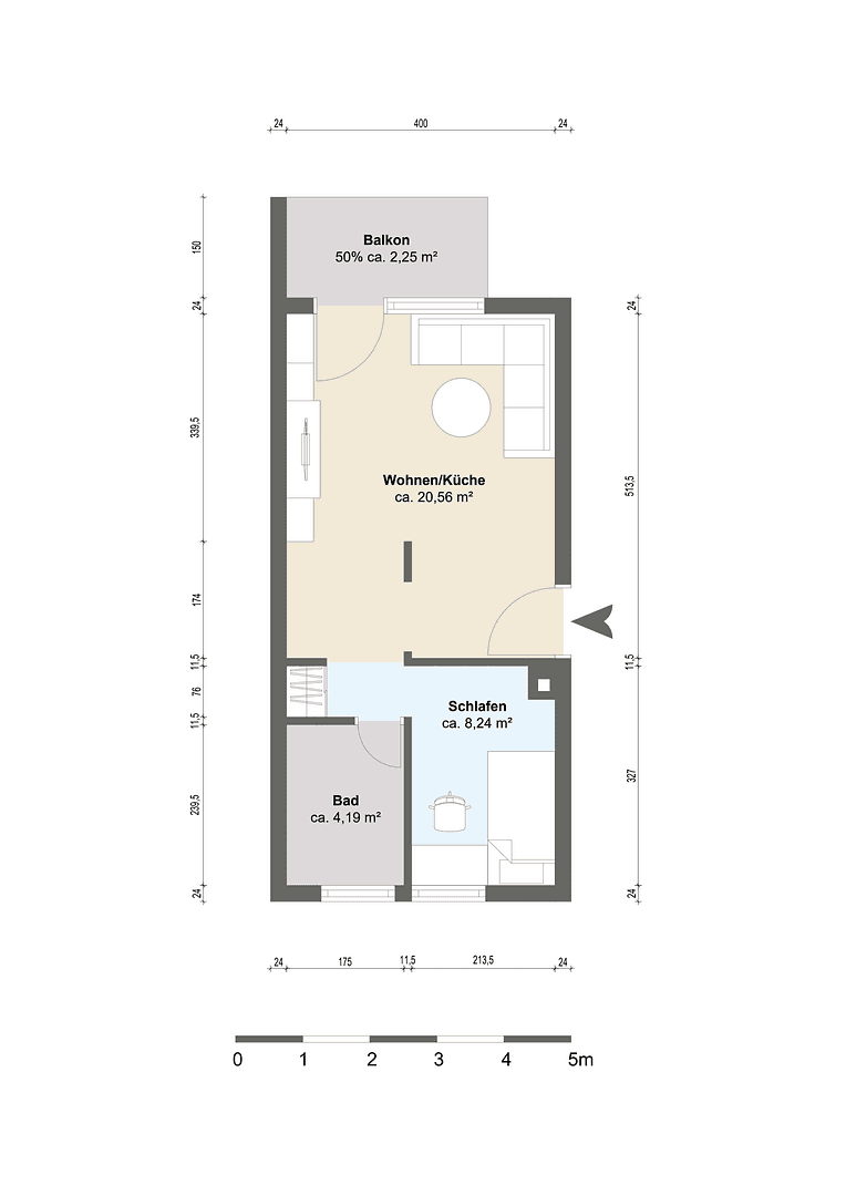 2 bedroom flat for sale, 35 m², Talstr. 18/1, Untergruppenbach, Baden-Württemberg 2 bedroom flat for sale, 35 m², Talstr. 18/1, Untergruppenbach, Baden-Württemberg