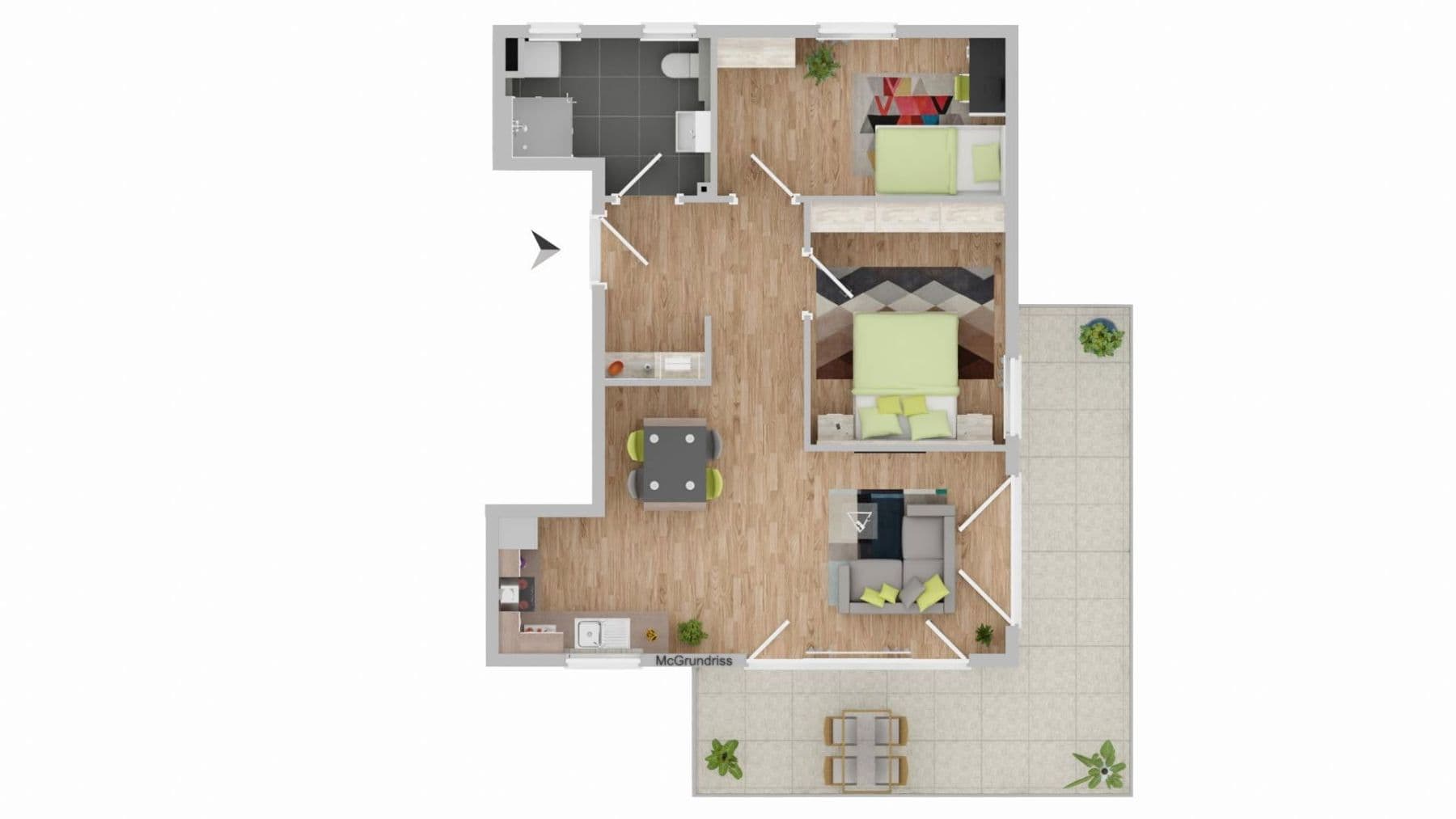 3 bedroom flat to rent, 70 m², Kammerer Straße 56, Traunstein, Bavaria 3 bedroom flat to rent, 70 m², Kammerer Straße 56, Traunstein, Bavaria