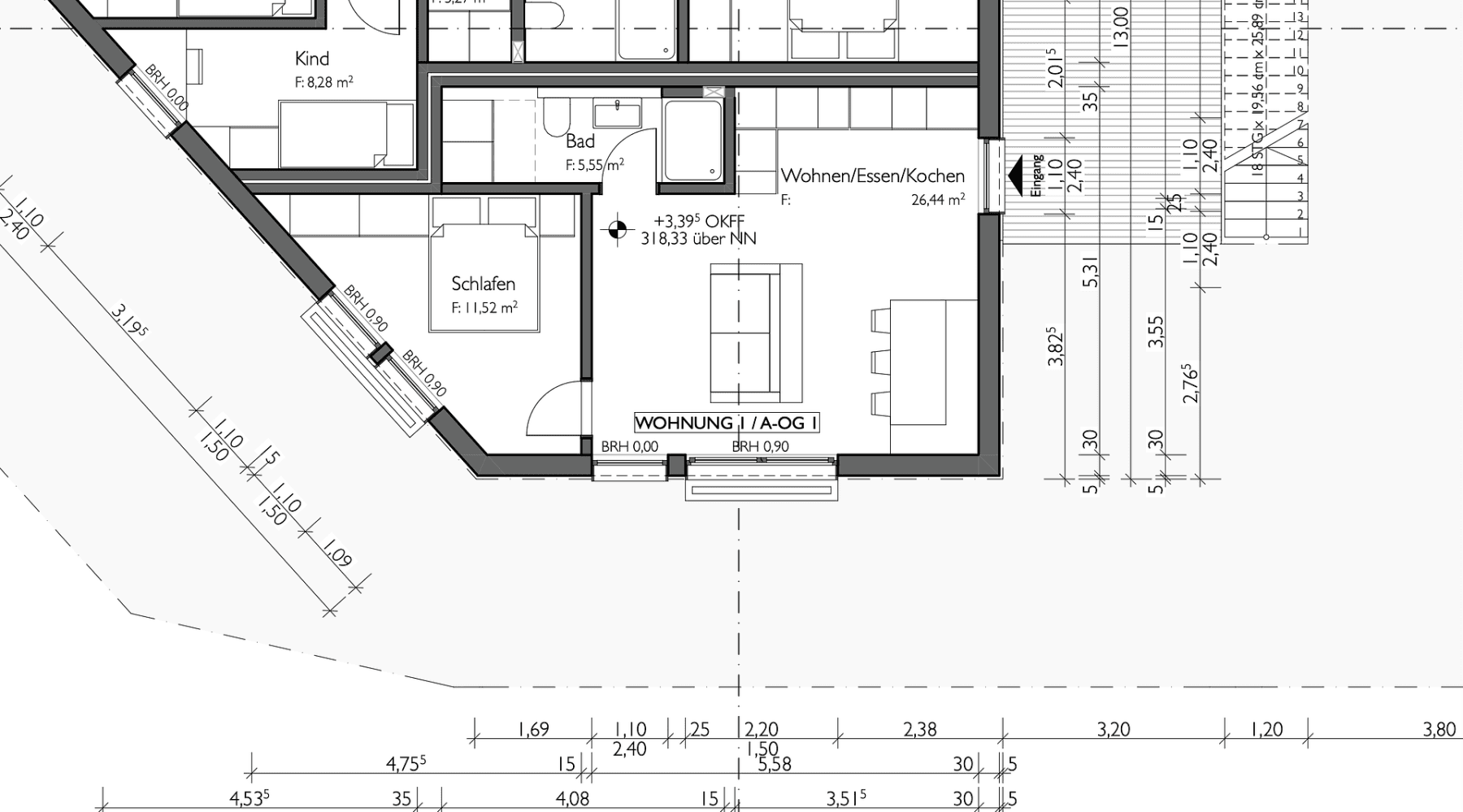 2 bedroom flat to rent, 44 m², Feldbergblick 28, Waldems, Hesse 2 bedroom flat to rent, 44 m², Feldbergblick 28, Waldems, Hesse