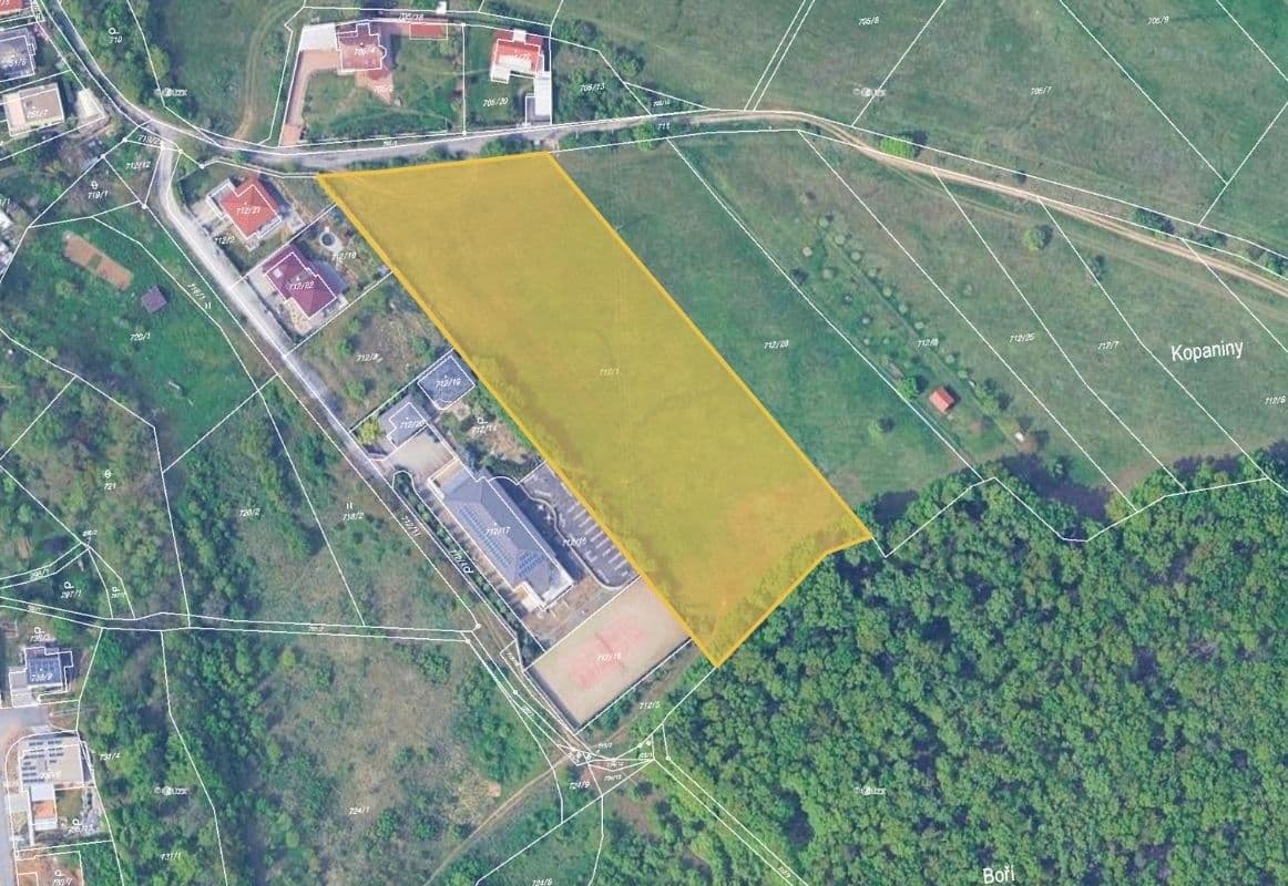 plot for sale, 8,917 m², Jinačovice, Jihomoravský Region plot for sale, 8,917 m², Jinačovice, Jihomoravský Region