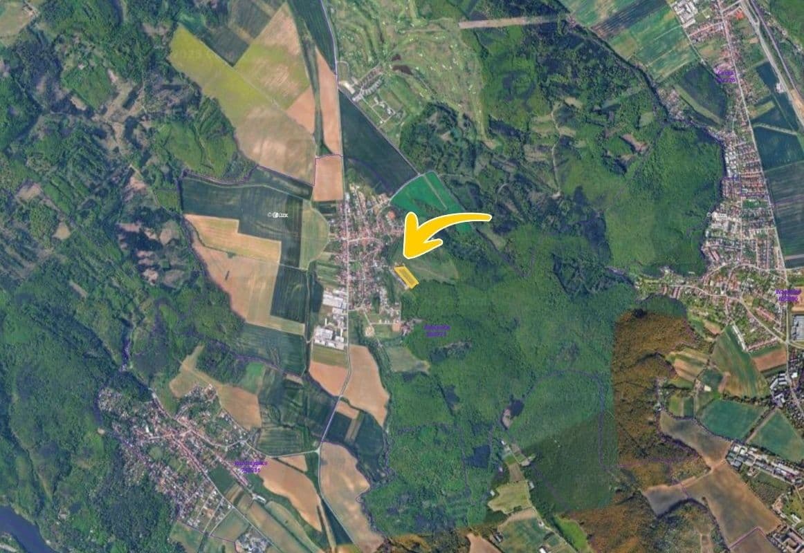 plot for sale, 8,917 m², Jinačovice, Jihomoravský Region plot for sale, 8,917 m², Jinačovice, Jihomoravský Region