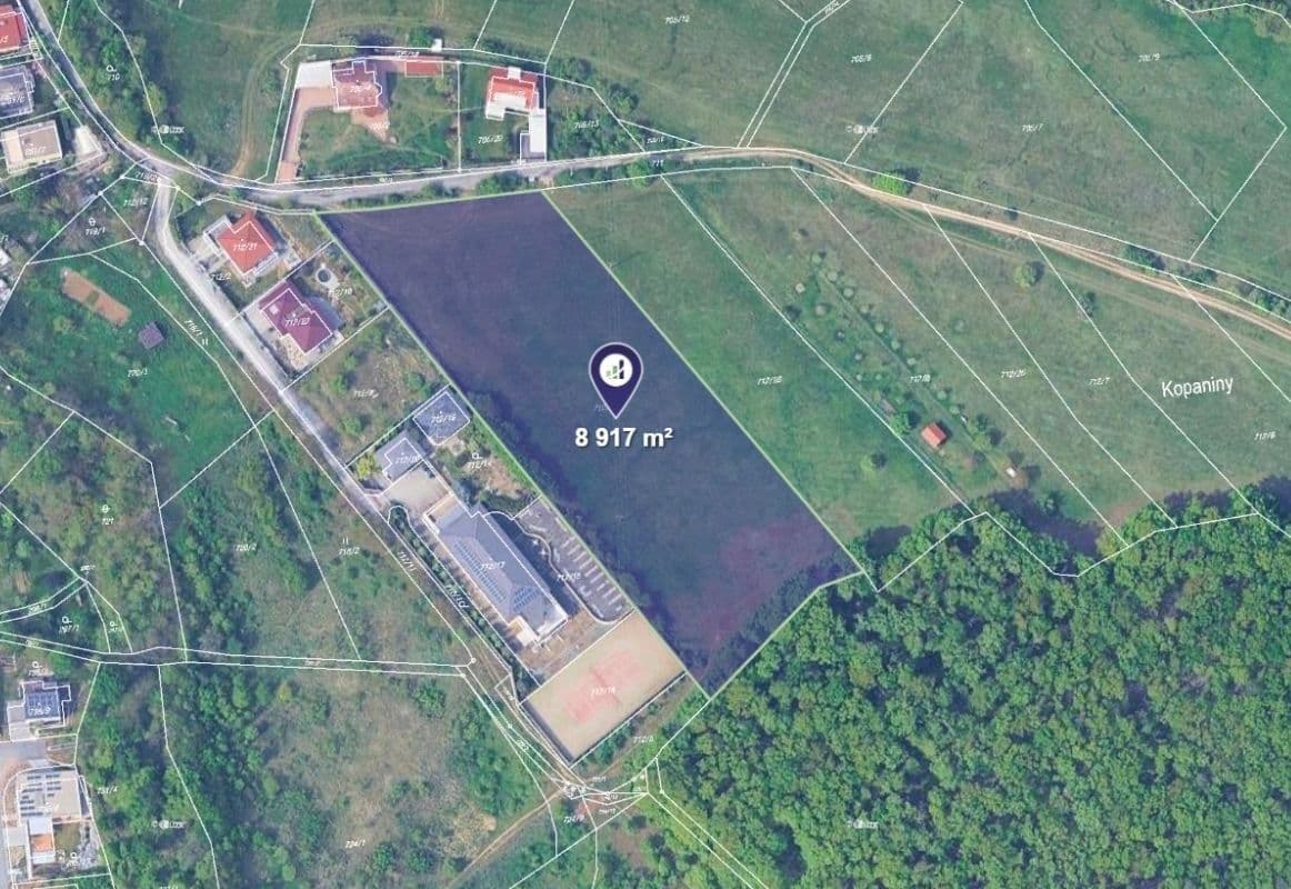 plot for sale, 8,917 m², Jinačovice, Jihomoravský Region plot for sale, 8,917 m², Jinačovice, Jihomoravský Region