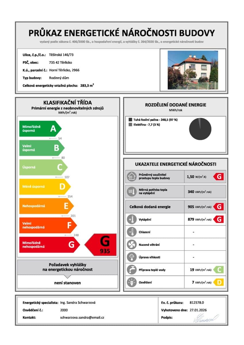 house for sale, 260 m², Těšínská, Těrlicko, Moravskoslezský Region house for sale, 260 m², Těšínská, Těrlicko, Moravskoslezský Region