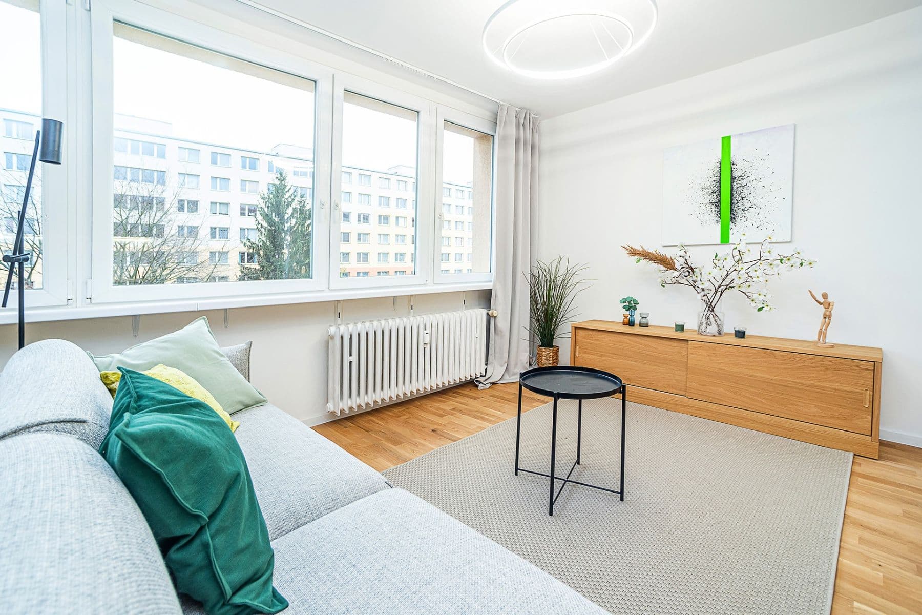 3 bedroom with open-plan kitchen flat for sale, 86 m², Hartigova, Prague, Prague 3 bedroom with open-plan kitchen flat for sale, 86 m², Hartigova, Prague, Prague
