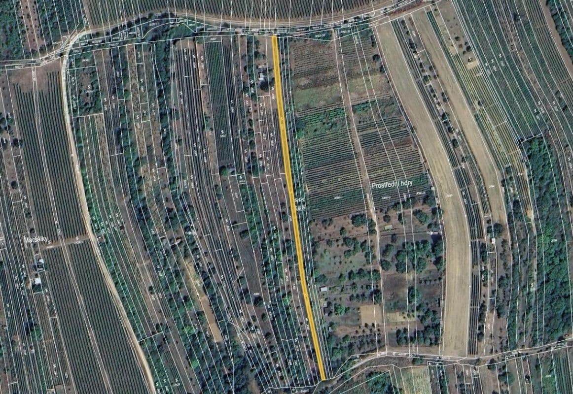 plot for sale, 404 m², Bzenec, Jihomoravský Region plot for sale, 404 m², Bzenec, Jihomoravský Region