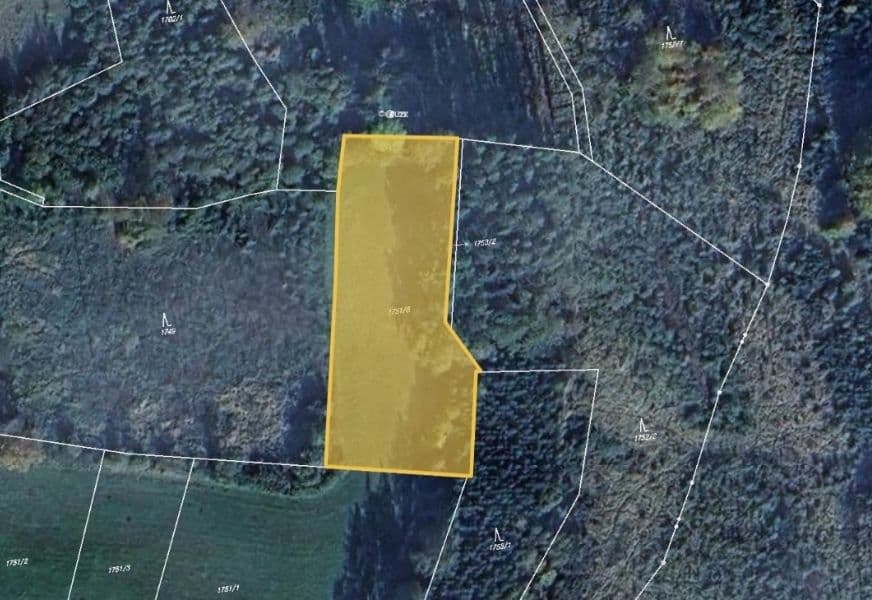 plot for sale, 1,043 m², Humpolec, Vysočina Region plot for sale, 1,043 m², Humpolec, Vysočina Region