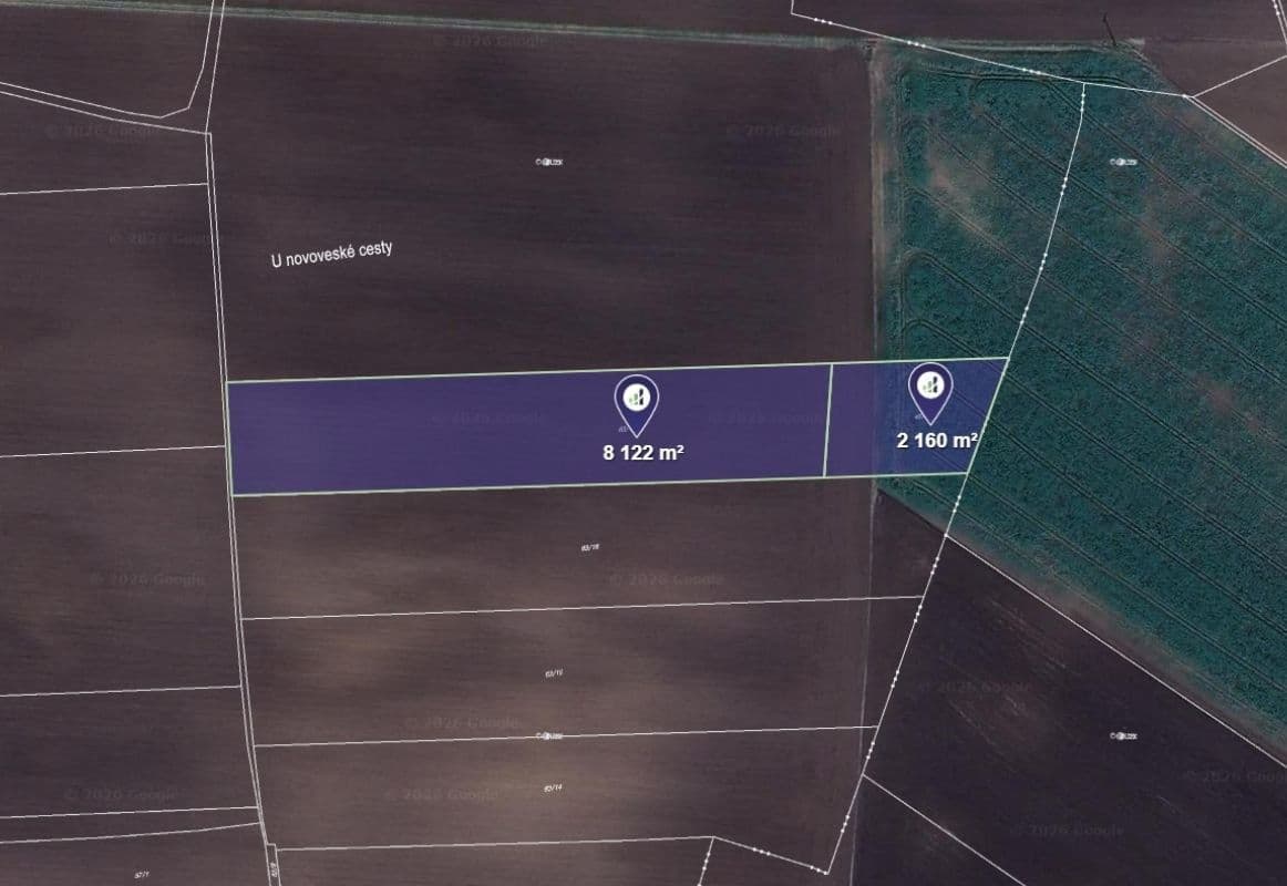 plot for sale, 10,282 m², Černíky, Středočeský Region plot for sale, 10,282 m², Černíky, Středočeský Region