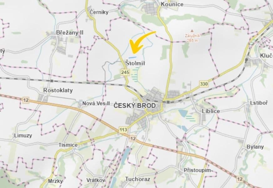 plot for sale, 4,855 m², Český Brod, Středočeský Region plot for sale, 4,855 m², Český Brod, Středočeský Region