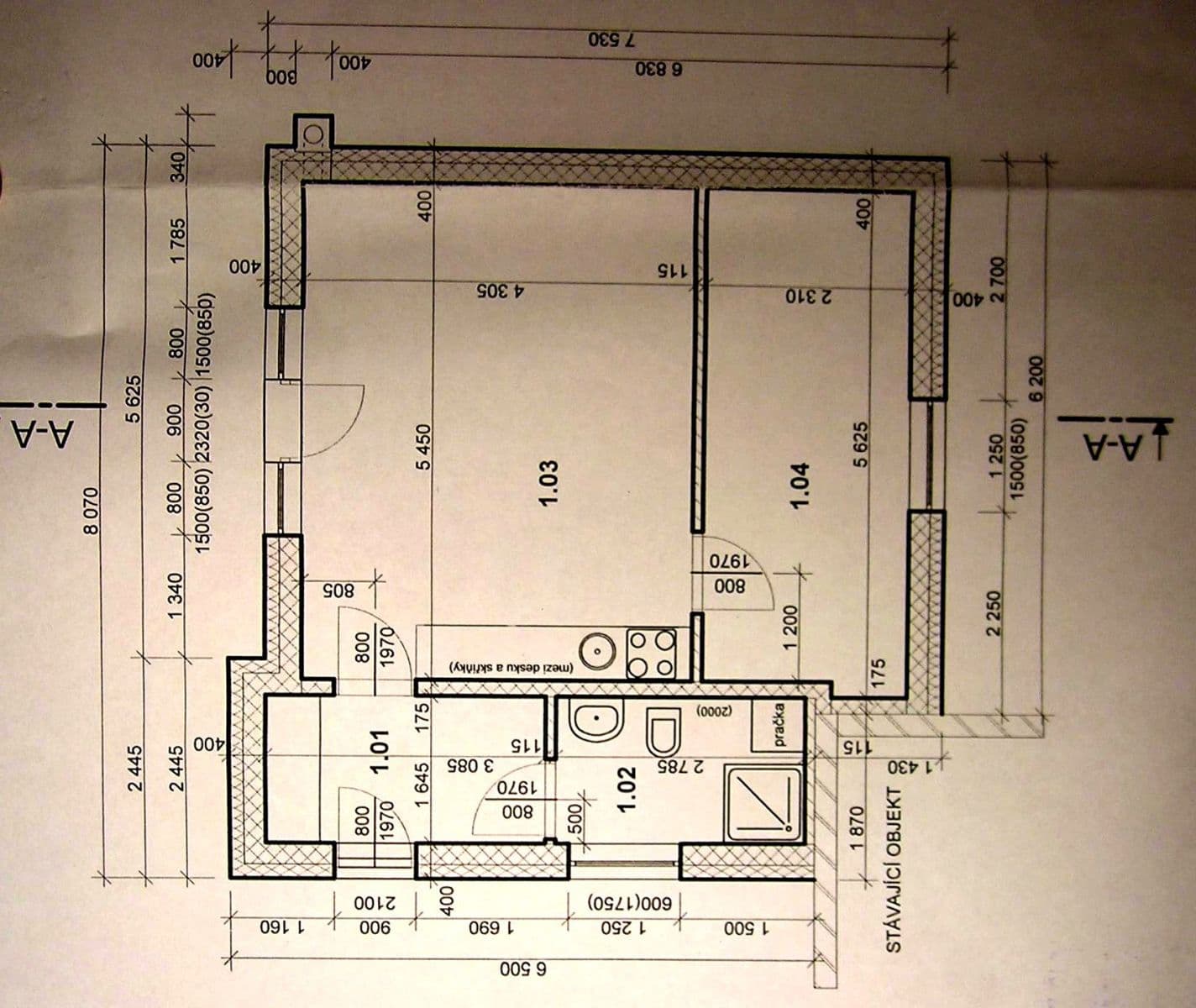 1 bedroom with open-plan kitchen flat to rent, 45 m², Pod Starou školou, Prague, Prague 1 bedroom with open-plan kitchen flat to rent, 45 m², Pod Starou školou, Prague, Prague