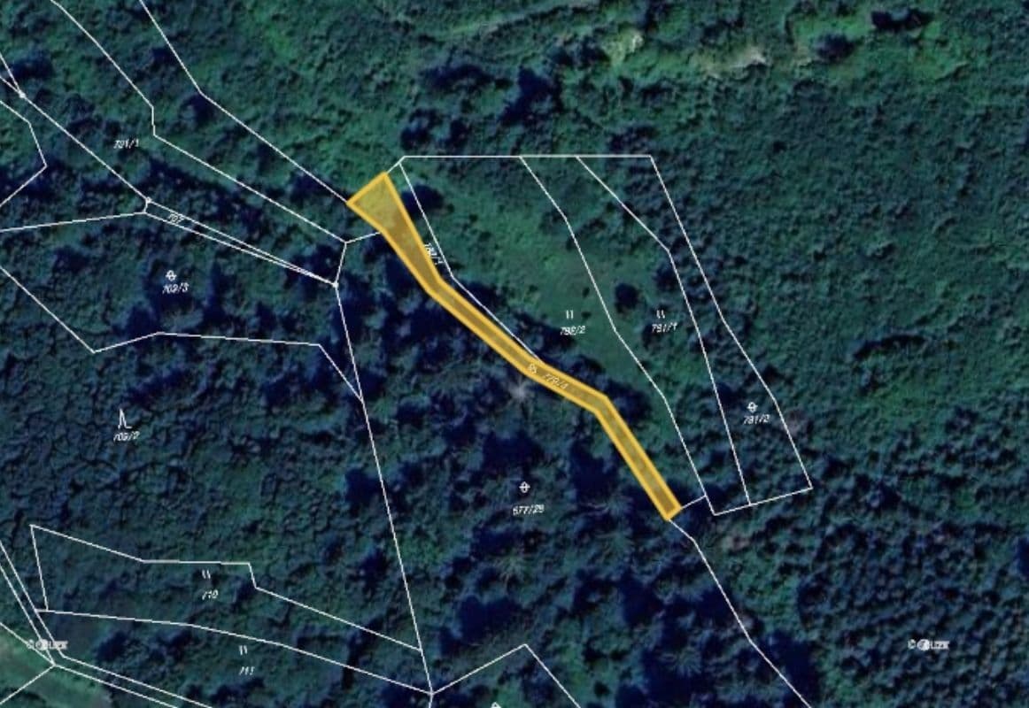 plot for sale, 405 m², Lhota u Vsetína, Zlínský Region plot for sale, 405 m², Lhota u Vsetína, Zlínský Region