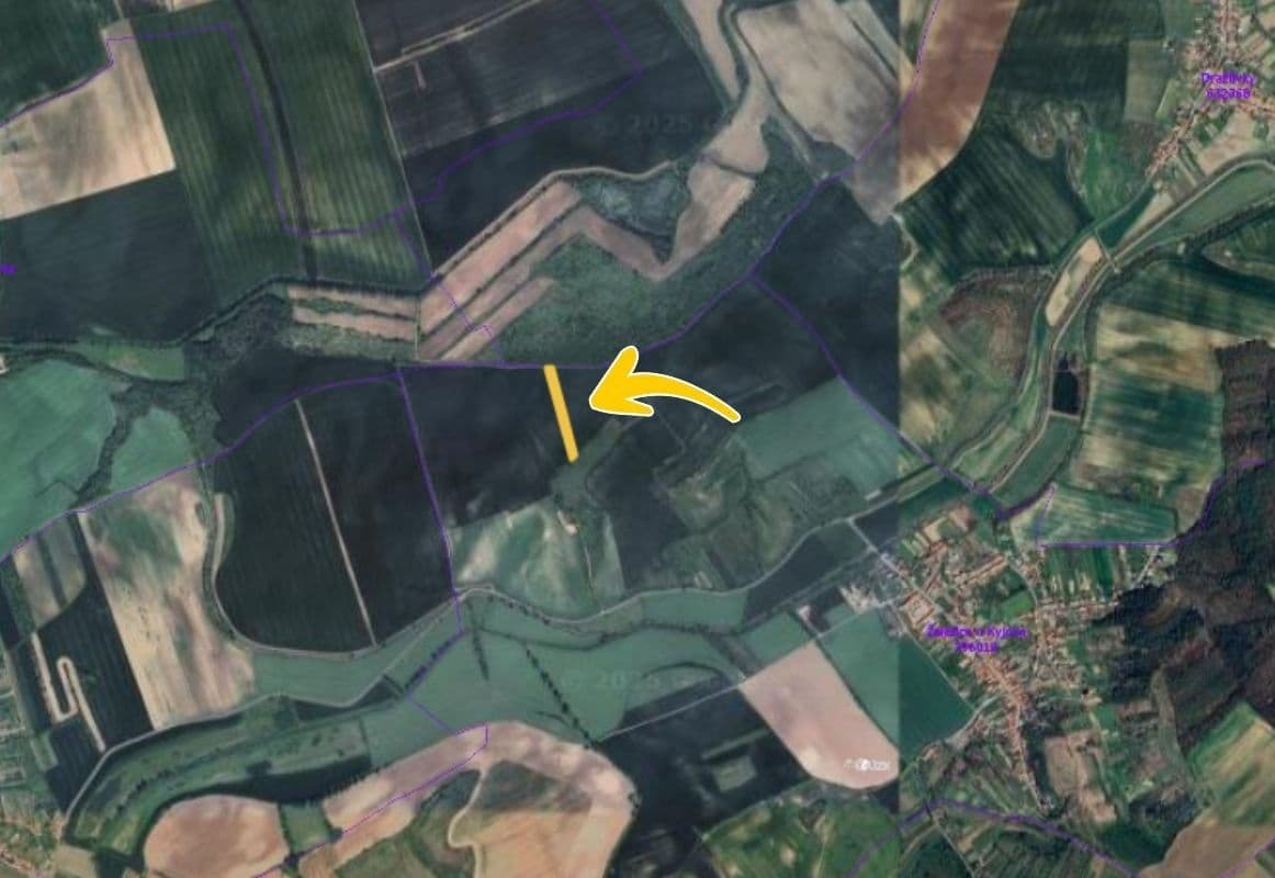 plot for sale, 290 m², Želetice, Jihomoravský Region plot for sale, 290 m², Želetice, Jihomoravský Region