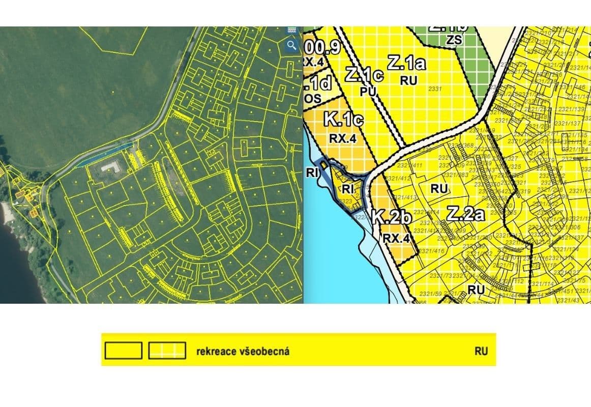 plot for sale, 497 m², Frymburk, Jihočeský Region plot for sale, 497 m², Frymburk, Jihočeský Region