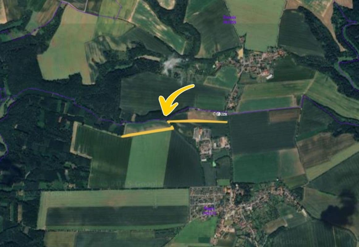 plot for sale, 191 m², Řepín, Středočeský Region plot for sale, 191 m², Řepín, Středočeský Region