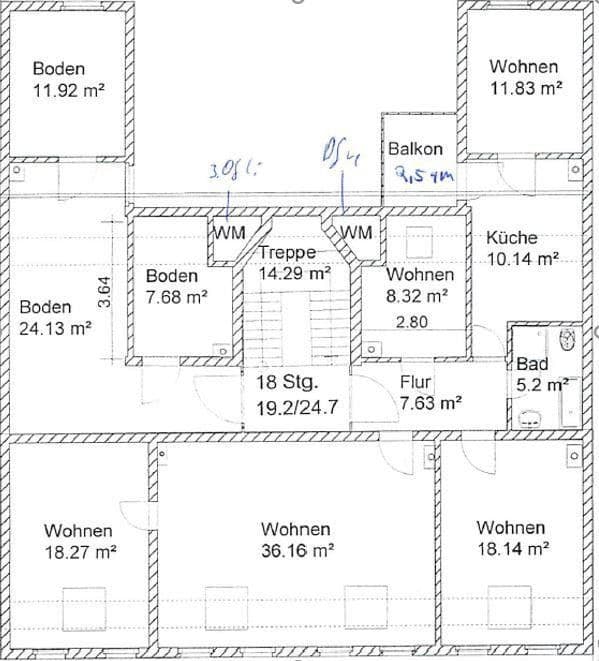 5 bedroom flat to rent, 118 m², Thomasiusstraße 7, Halle, Saxony-Anhalt 5 bedroom flat to rent, 118 m², Thomasiusstraße 7, Halle, Saxony-Anhalt