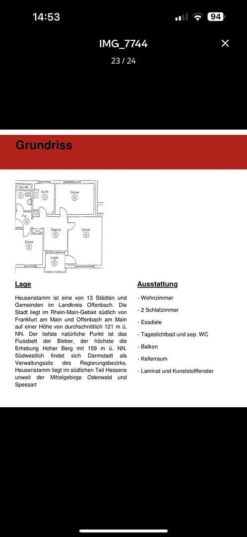 3 bedroom flat for sale, 71 m², Heusenstamm, Hesse 3 bedroom flat for sale, 71 m², Heusenstamm, Hesse