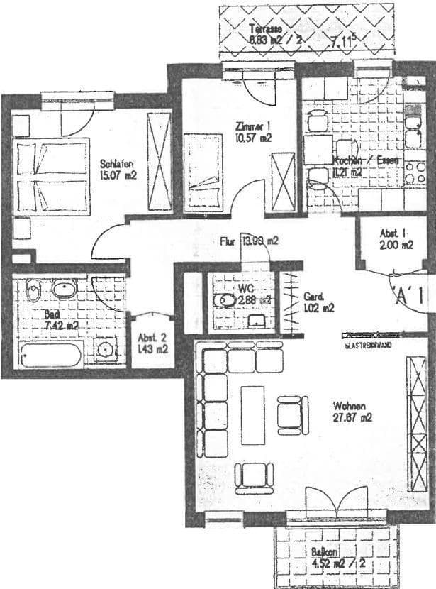 3 bedroom flat for sale, 99 m², Bremen, Bremen 3 bedroom flat for sale, 99 m², Bremen, Bremen