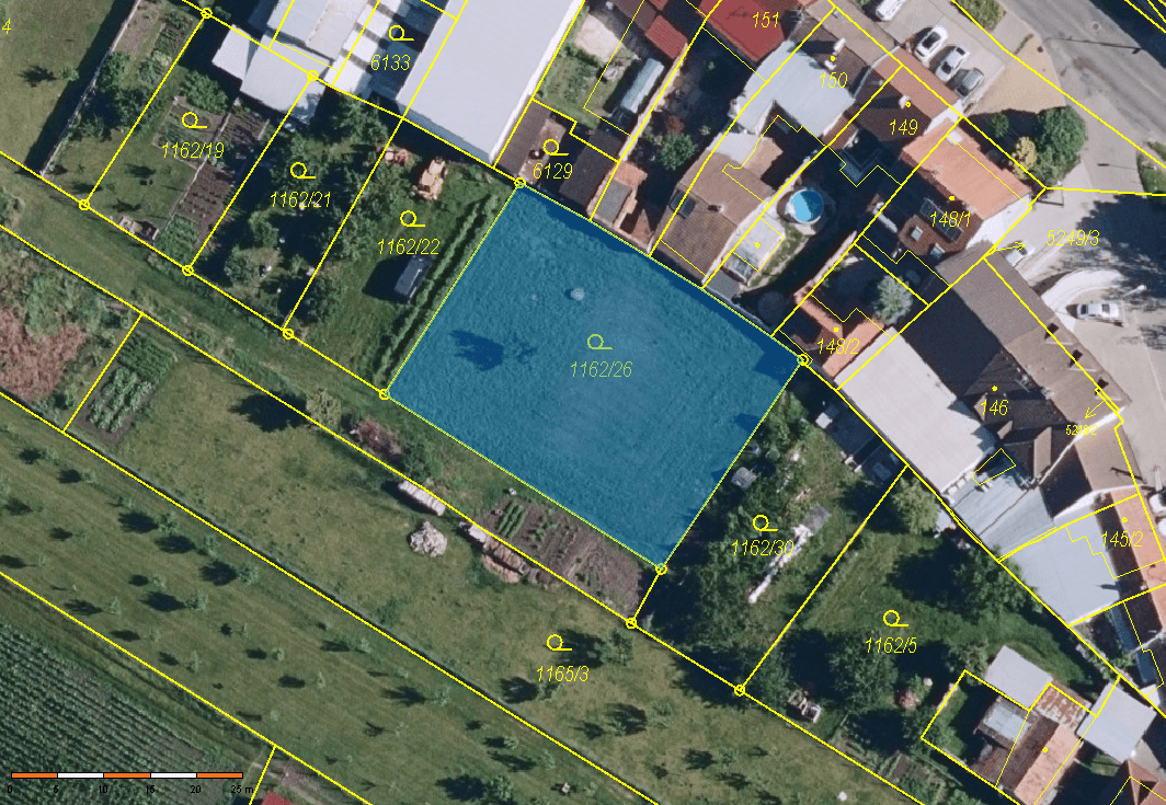 plot for sale, 980 m², Velké Bílovice, Jihomoravský Region plot for sale, 980 m², Velké Bílovice, Jihomoravský Region