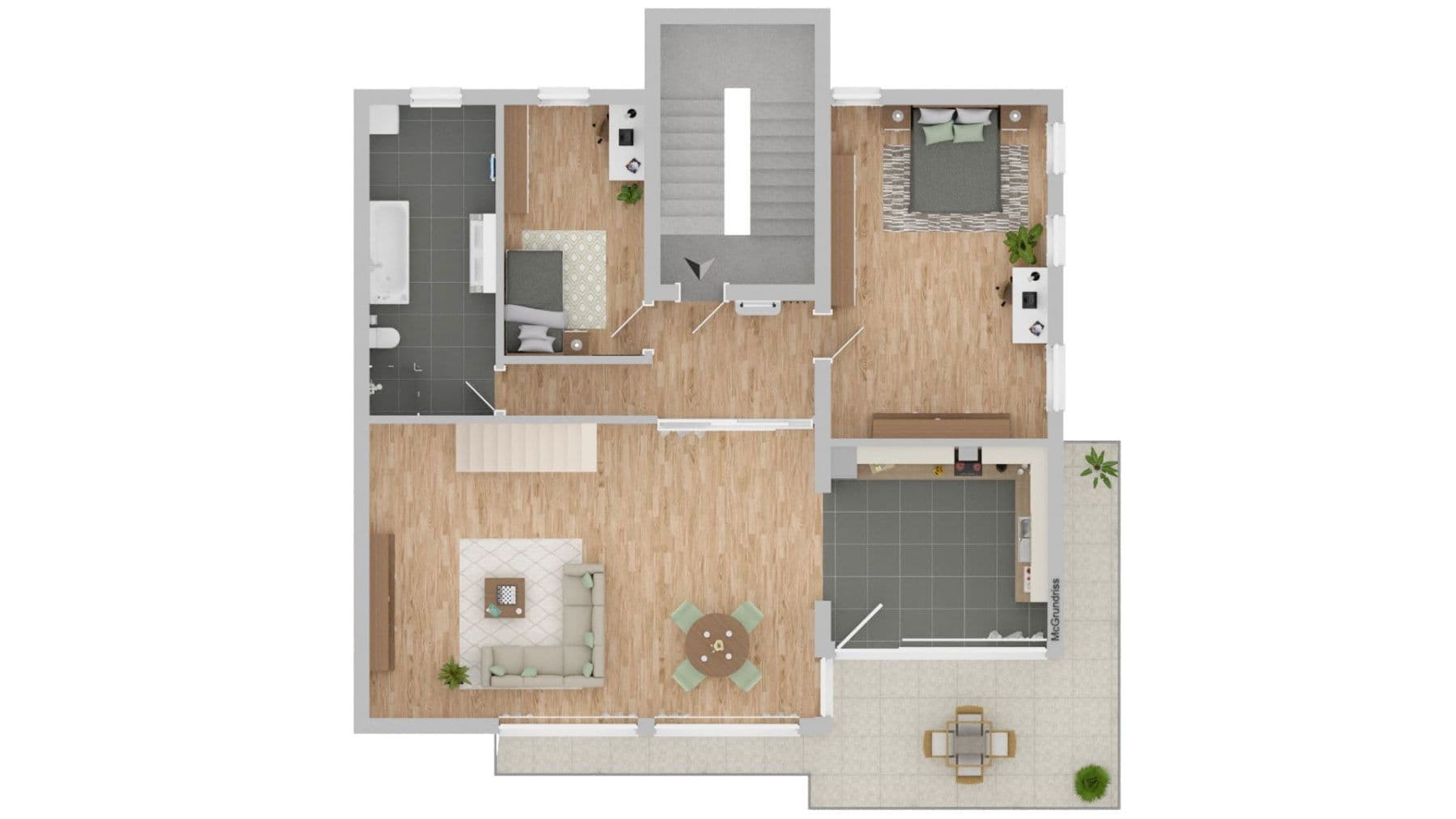 3 bedroom flat to rent, 123 m², Ginsterweg 7, Haibach, Bavaria 3 bedroom flat to rent, 123 m², Ginsterweg 7, Haibach, Bavaria